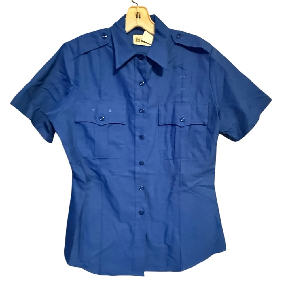 Horace Small Blue Uniform Shirt nwot